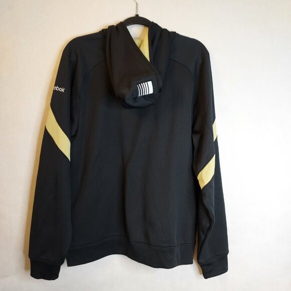 Reebok NHL Full Zip Hoodie Men's M Pittsburgh Penguins Sweater Hockey Center Ice - Picture 6 of 16